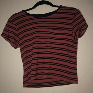 Stripped crop top